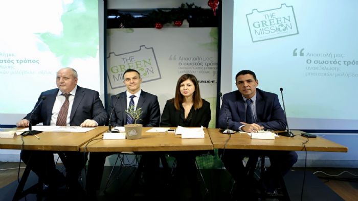 Η παρουσίαση του Green Mission έγινε με τη συμμετοχή του ΣΕΠΑΝ (Σύνδεσμος Βιομηχ Η παρουσίαση του Green Mission έγινε με τη συμμετοχή του ΣΕΠΑΝ (Σύνδεσμος Βιομηχανιών και Επιχειρήσεων Ανακύκλωσης και Ενεργειακής Υποστήριξης), της ΕΤΒΑ ΒΙ.ΠΕ και του δικηγόρου παρΆ Αρείω Πάγω, Γιώρ